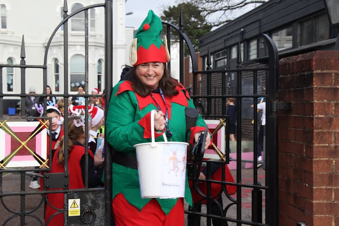 Young Changemakers Reindeer Run at Exeter School